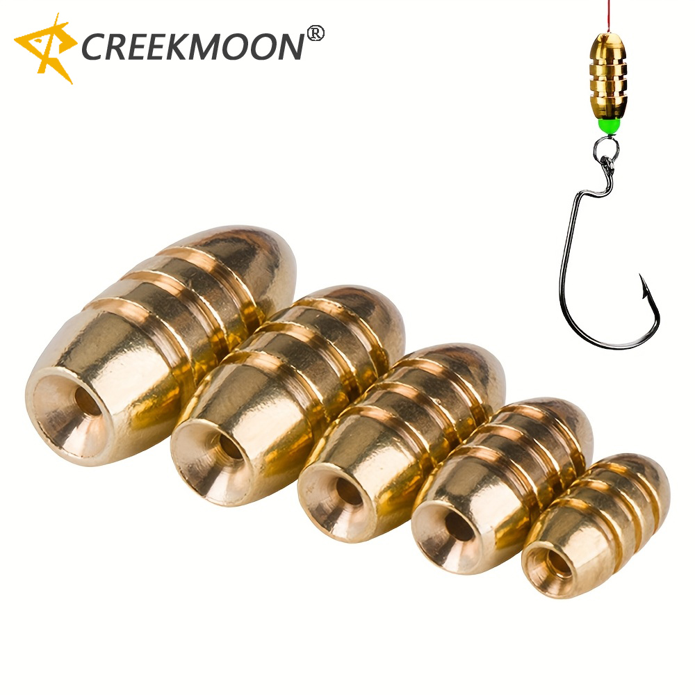 Fishing Lure Accessories - 20pcs Brass Copper Fishing Sinkers Weights