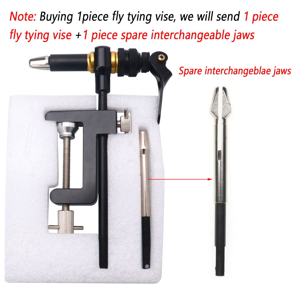 1PC 360° Rotation C-Clamp Fly  - Fishing Lure Making Kit ulasan dan harga