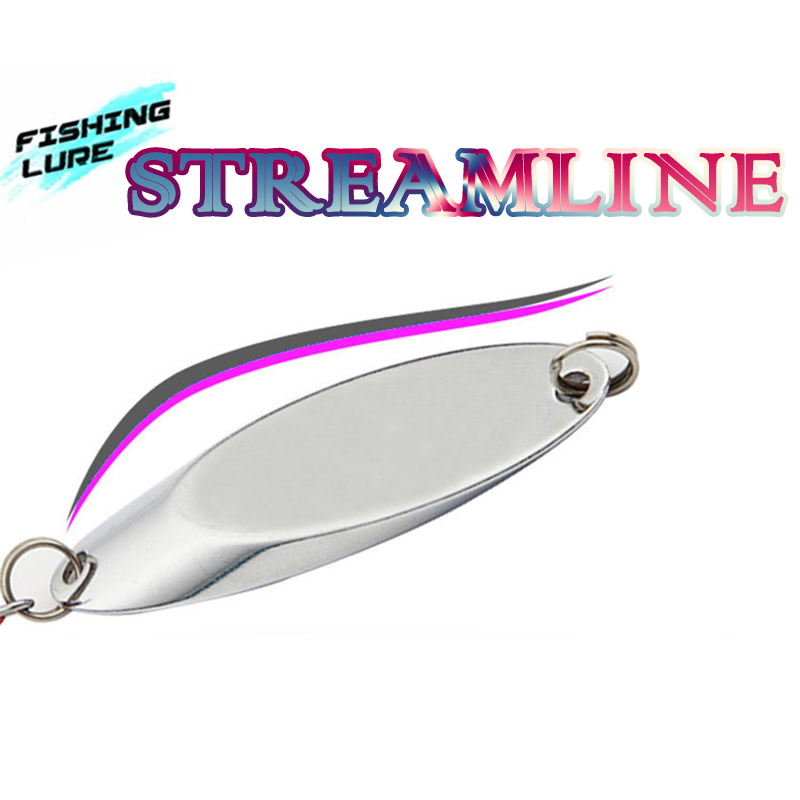1pc 2.5g-35g Metal Spoon Lure  - Fishing Lure Spinnerbait ulasan dan harga