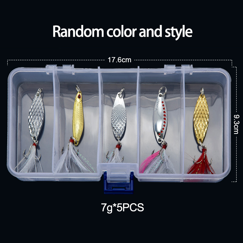 Metal Spoon Spinner Fishing Lu - Fishing Lure Spinner ulasan dan harga