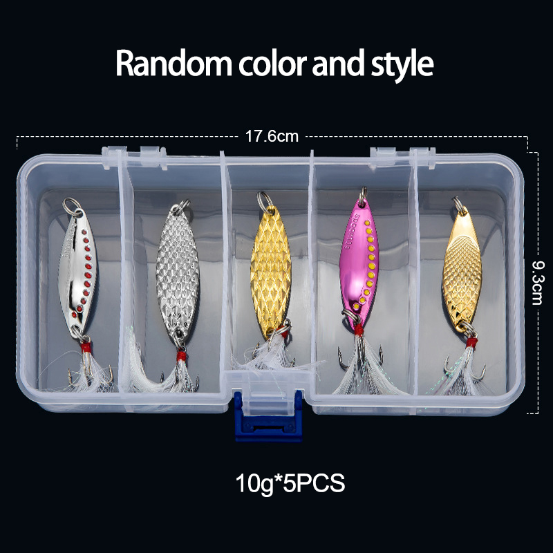 Metal Spoon Spinner Fishing Lu - Fishing Lure Spinner ulasan dan harga