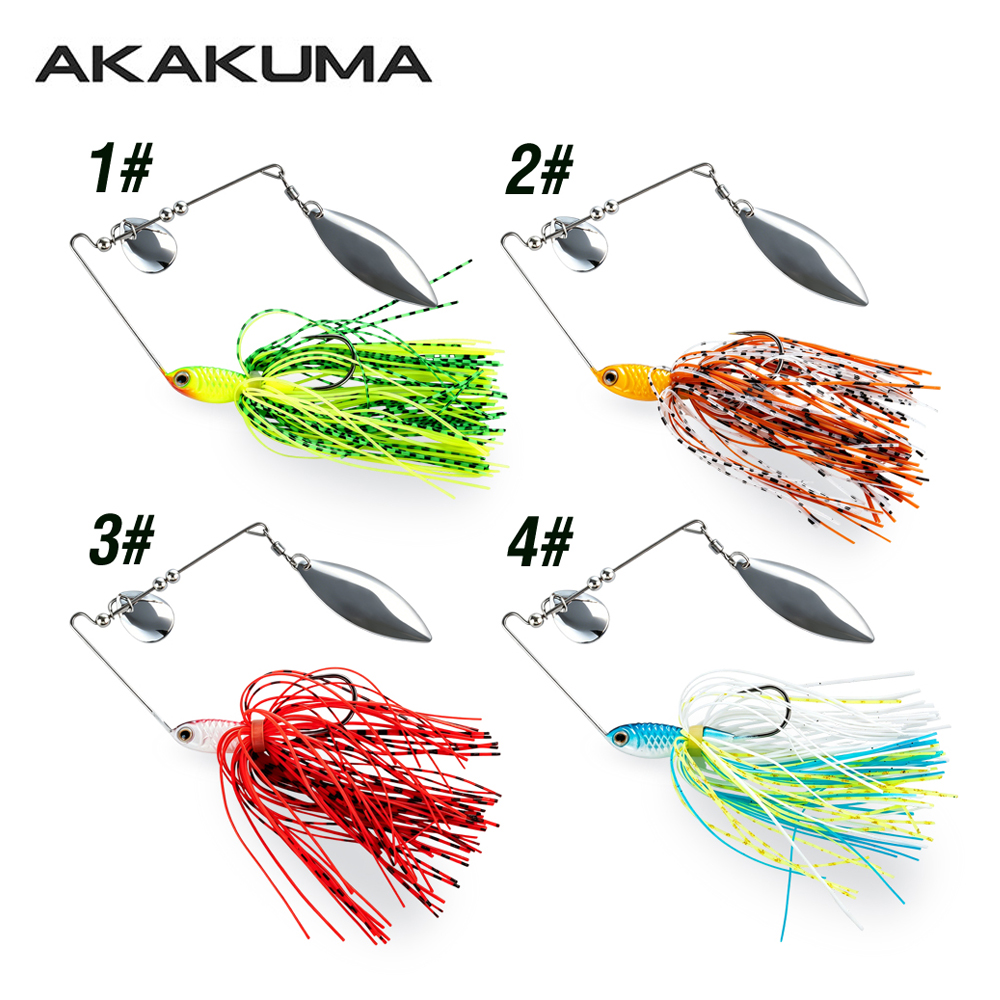 4pcs 18g Spinnerbait Fishing L - Fishing Lure Spinnerbait ulasan dan harga