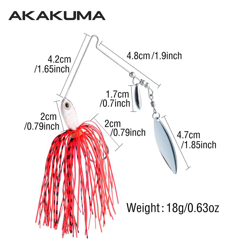 4pcs 18g Spinnerbait Fishing L - Fishing Lure Spinnerbait ulasan dan harga