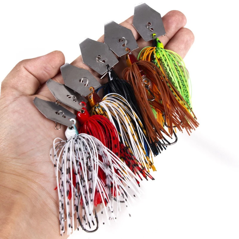 6 Pcs/Set Chatterbait Fishing  - Fishing Lure Swimbait ulasan dan harga