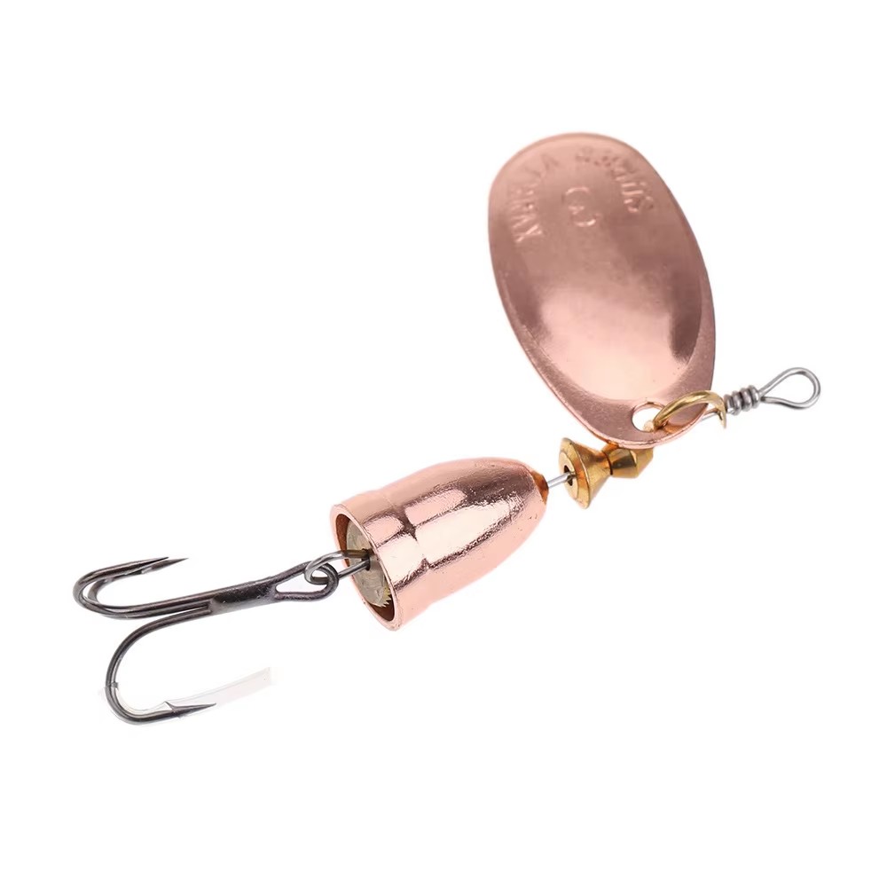 1pc Spinner Metal Lure Brass H - Fishing Lure Spinnerbait ulasan dan harga