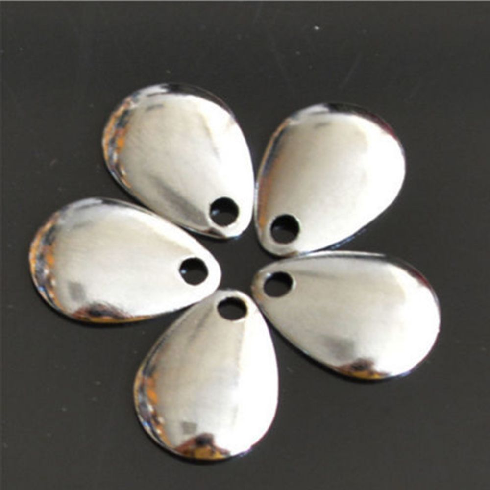 50pcs Rotate Sequin Smooth Nic - Fishing Lure Spinner ulasan dan harga