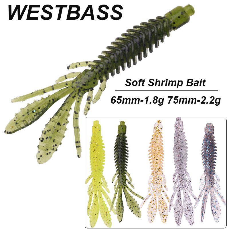 WESTBASS 5PCS Soft Larva Baits - Fishing Lure Spinnerbait ulasan dan harga