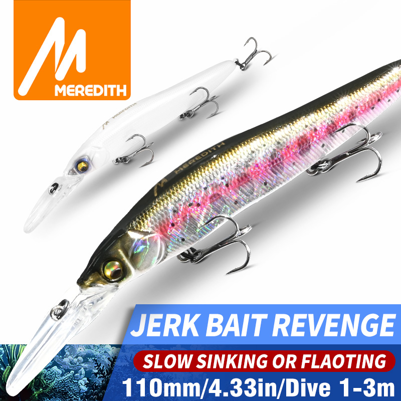 MEREDITH Minnow Wobbler Fishin - Fishing Lure Spinnerbait ulasan dan harga