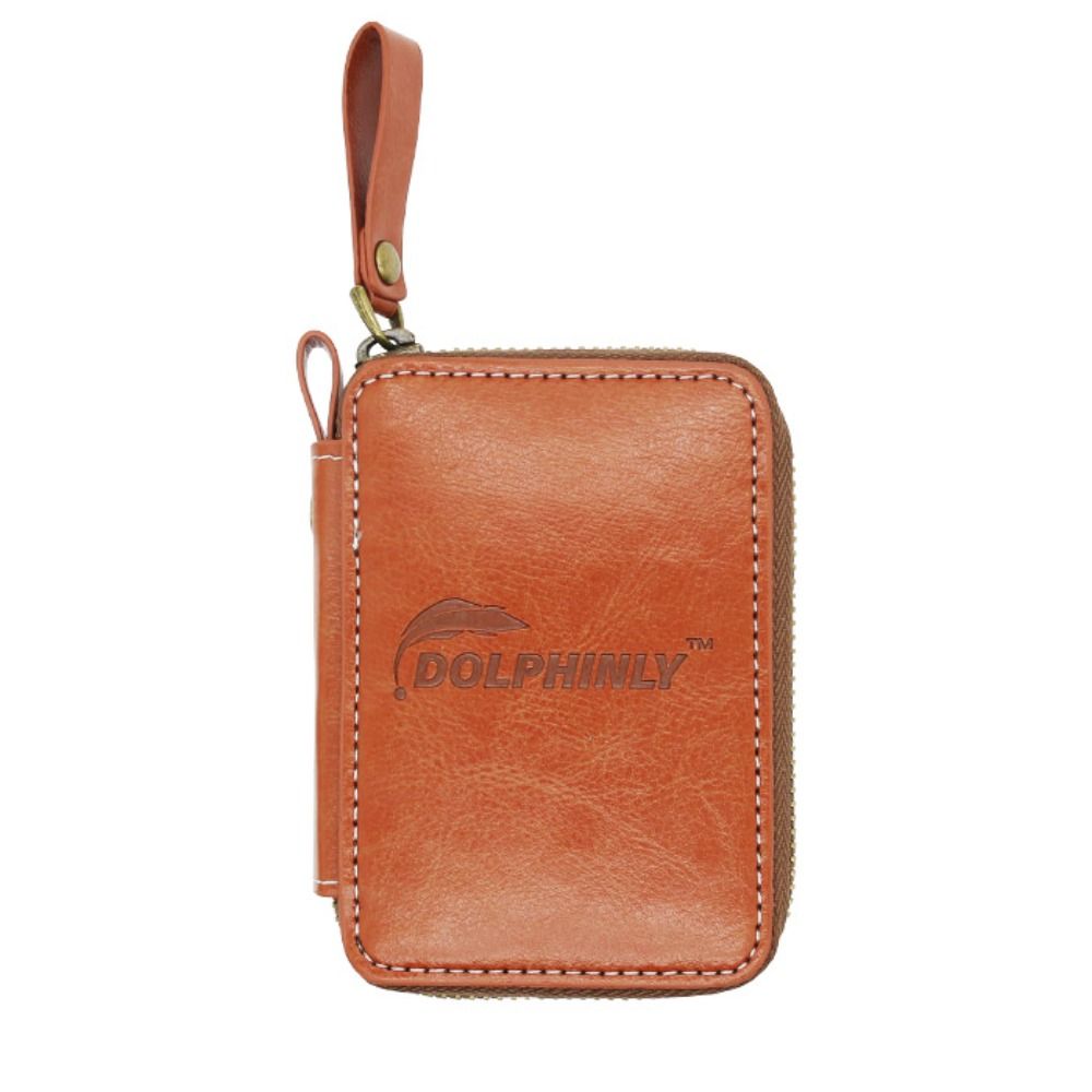 PU Leather Lure Wallet Bag Car - Fishing Lure Spinner ulasan dan harga
