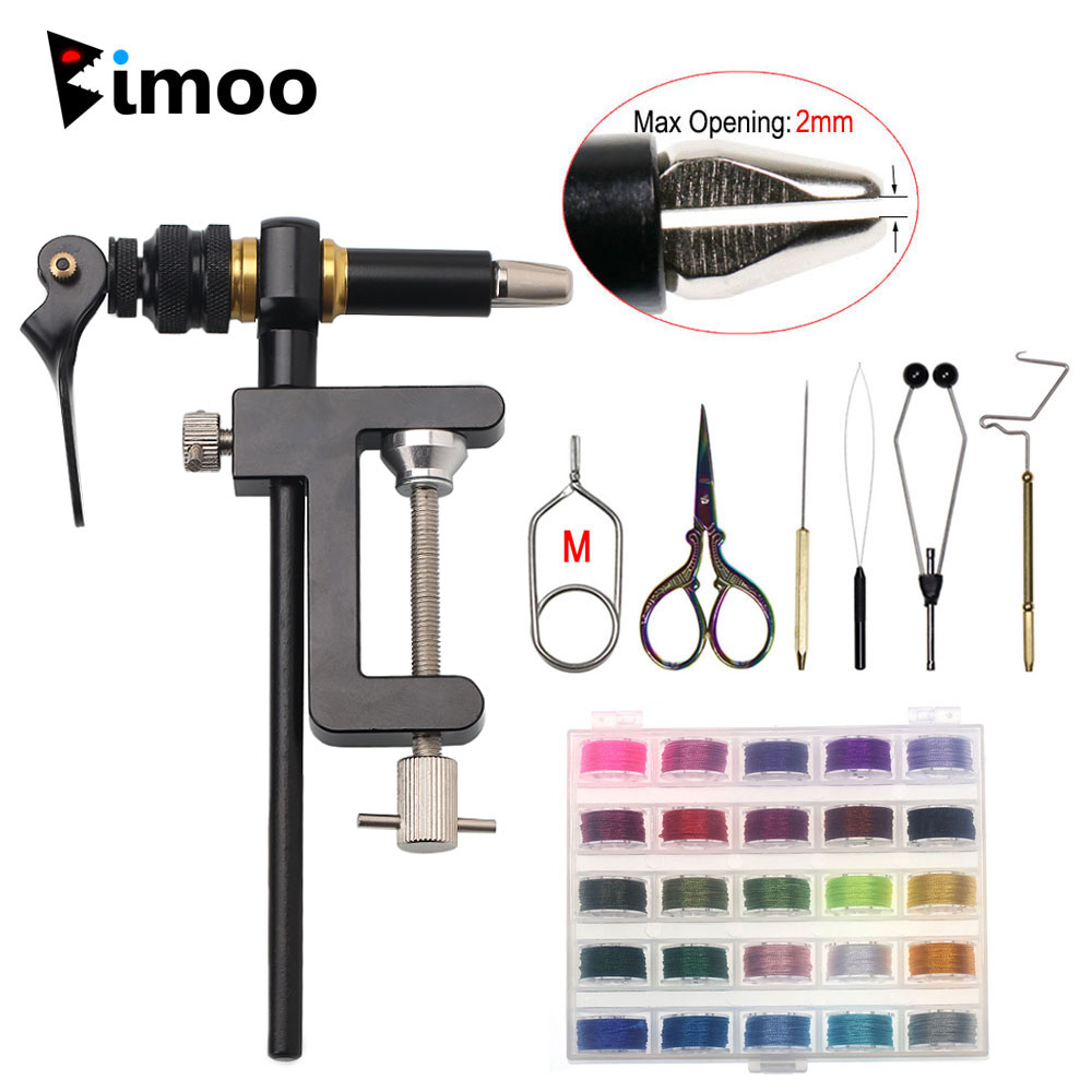 Bimoo 360° Rotation C-Clamp Fl - Fishing Lure Spinner ulasan dan harga