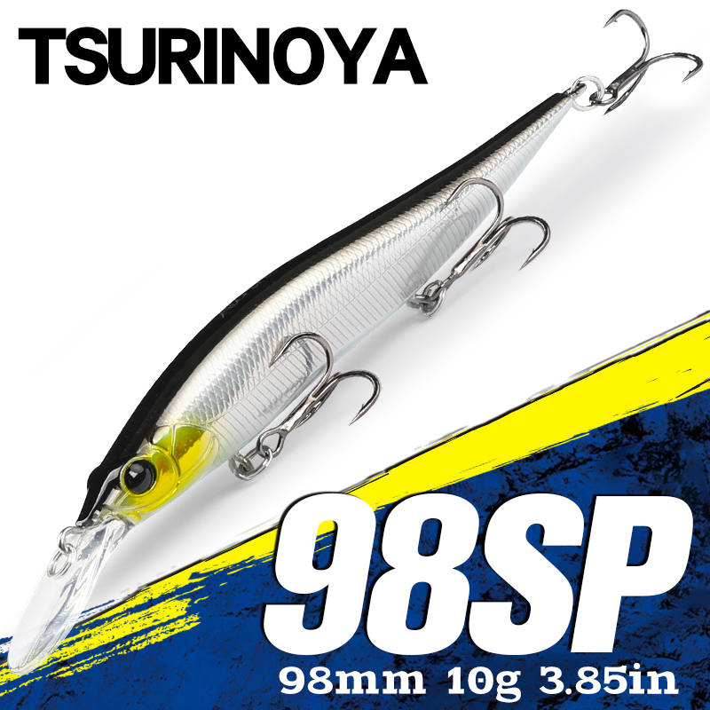 TSURINOYA  Suspending Minnow J - Fishing Lure Swimbait ulasan dan harga