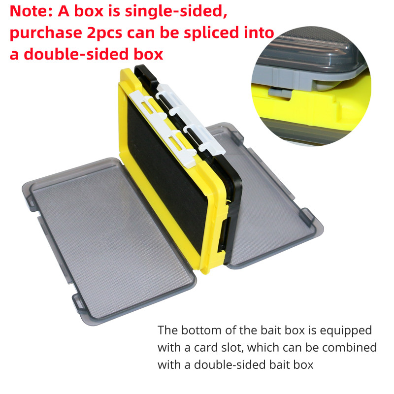 New Plastic Fishing Box Portab - Fishing Lure Spinner ulasan dan harga