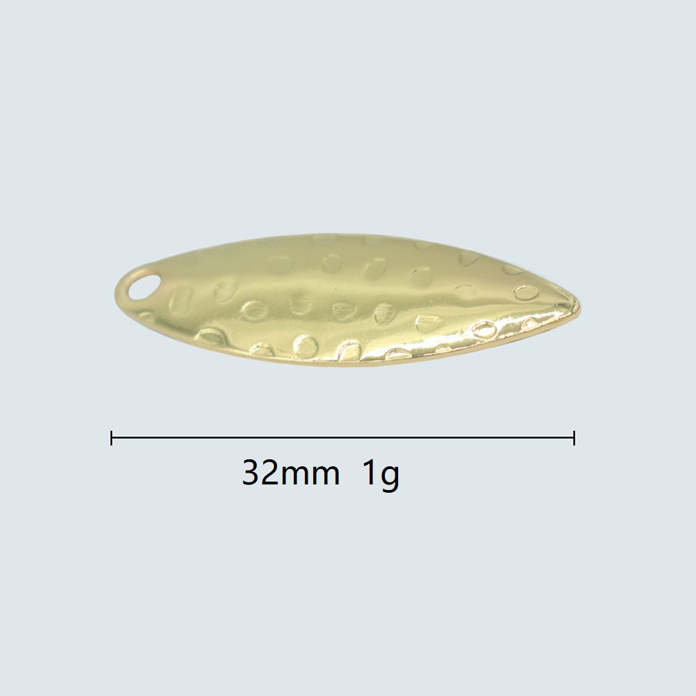 10Pcs/lot Willow Leaf Sequin P - Fishing Lure Spinner ulasan dan harga