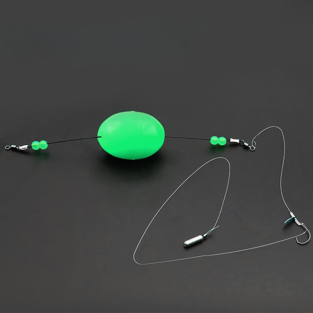 Glow Fishing Beads Oval Lumino - Fishing Lure Making Kit ulasan dan harga