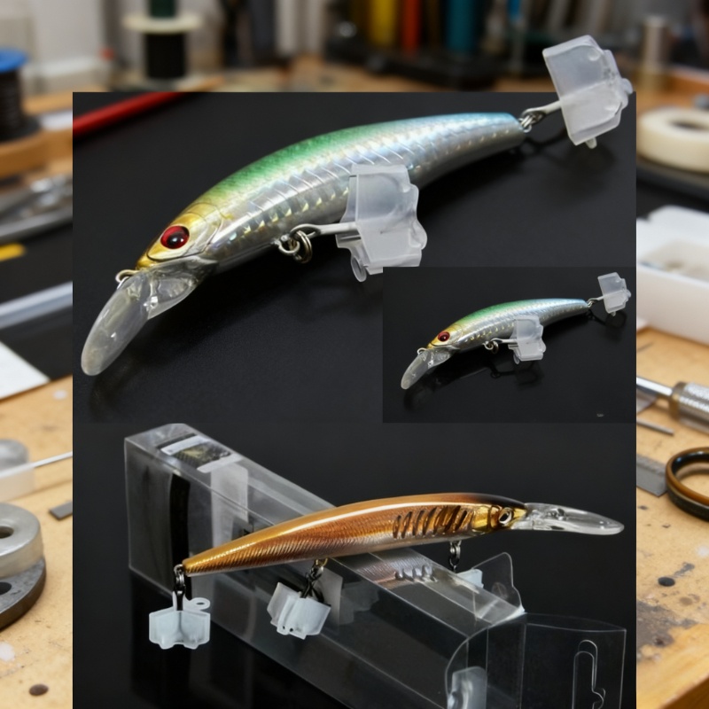 195Pcs Open Slot Treble Hook P - Fishing Lure Making Kit ulasan dan harga