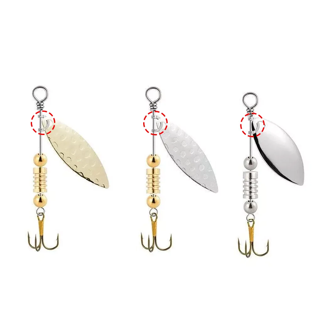 100pcs Fishing U Shaped Fixed  - Fishing Lure Spinner ulasan dan harga